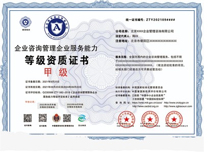 申報企業(yè)咨詢管理資質(zhì)投標 須備